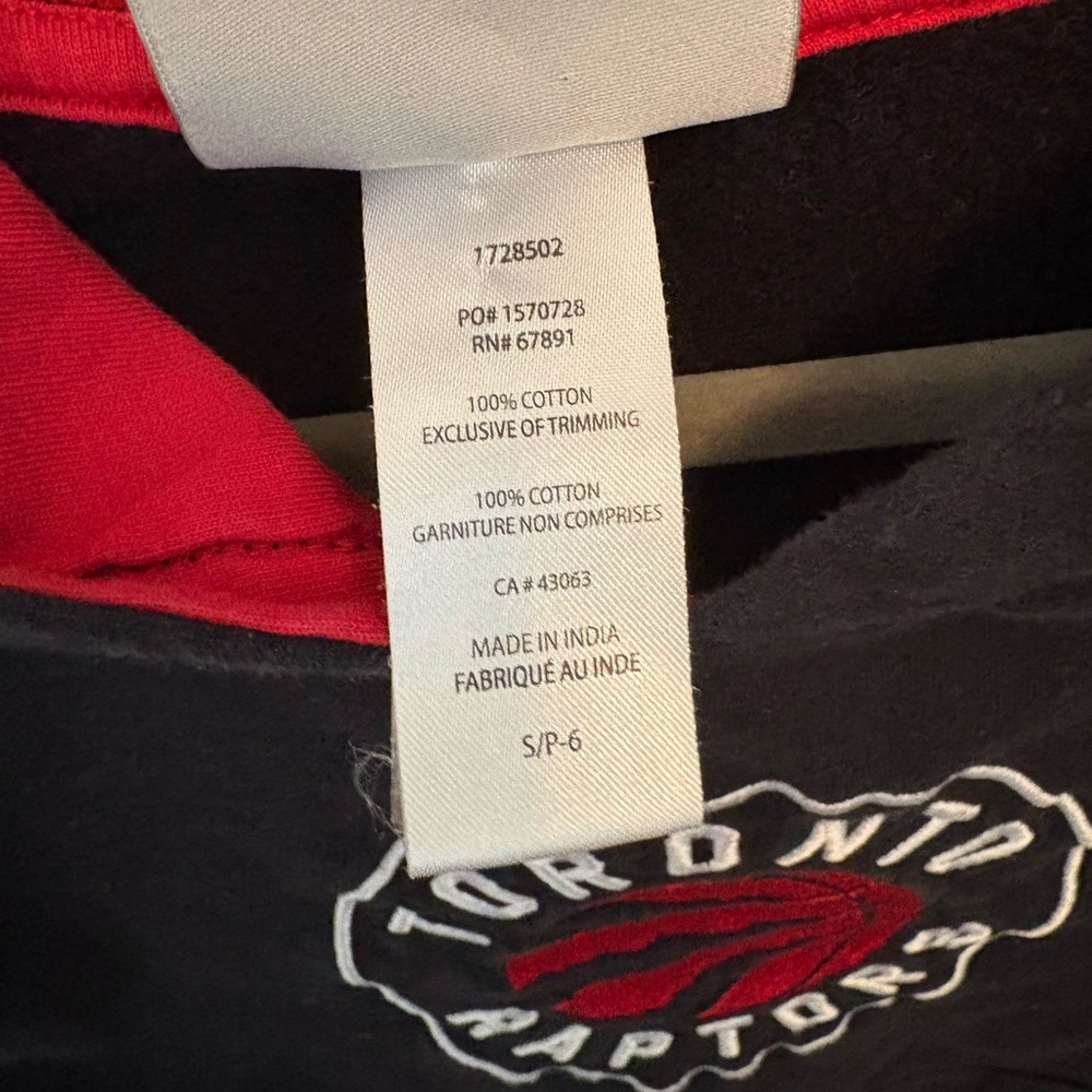 NBA Raptors Sweatshirt - Picture 3 of 5